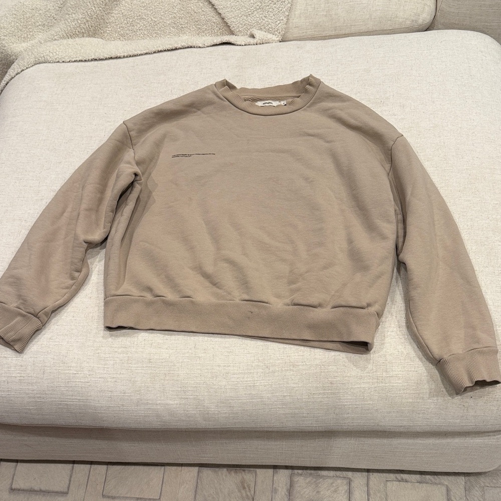 Pangaia Tan Sweatshirt